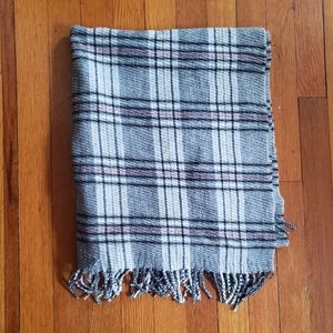 M&M Plaid Patterned Scarf